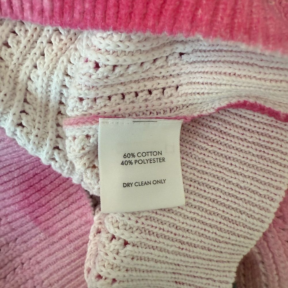 WHITE + WARREN
Washed Tie Dye Crewneck Sweater-QQ11 - Picture 4 of 5